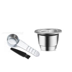 Coffee capsule reusable pods for Nespresso stainless steel coffee filter Espresso Crema pod manufacturer's new upgrade