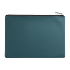 A4 Leather Zipper Bag in Multiple Colors Business Briefcase PU Document Bag for Professional Use