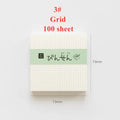 100 Sheets of Notebooks / Memos / Messages Simple Design Horizontal Line Blank Grid Dot Portable Can Be Torn