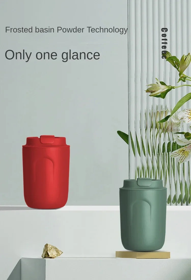 Mini Thermos Bottle Coffee Mug Stainless Steel Cup Thermal Leakproof Vacuum Flask Double Wall Tumbler Insulated Travle Drinkware