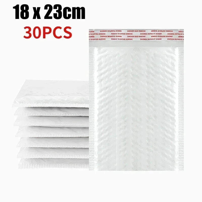 11/15/23cm White Bubble Envelopes Thicken Waterproof & Shockproof Bubble Mailers Shipping Envelope Bags Self Seal Packing Bag