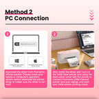 241 Bluetooth Thermal Label Printer Wireless Small Shipping Label Printer 4X6 Compatible with iPhone Android Mac Window