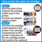 PGI-580 CLI-581 PGI580 CLI581 Ink Cartridge 580XXL 580XL For Canon PIXMA TS6150 TS6250 TS6350 TS705 TS8150 TS9150 TS8350 Printer