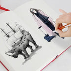 640 Page Horizontal Line/Grid /Blank Thick Business Notebook A4/A5 School Waterproof Leather Office Stationery Diary Notebook