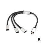Multi USB Hub Extensions 3/2 Port Type C Hub USB Splitter Fast Data Transmission OTG Adapter For PC Laptop Pro