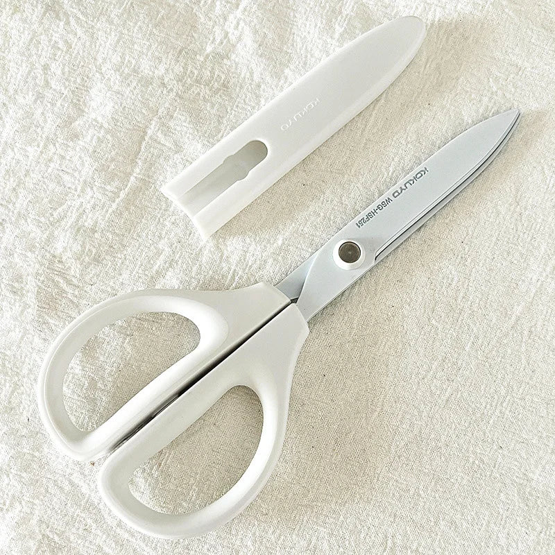 Protable Kokuyo SAXA Craft Handmade Scissors for DIY Scrapbooking Paper Cutting Titanium Fluoride Tools for Home Office School