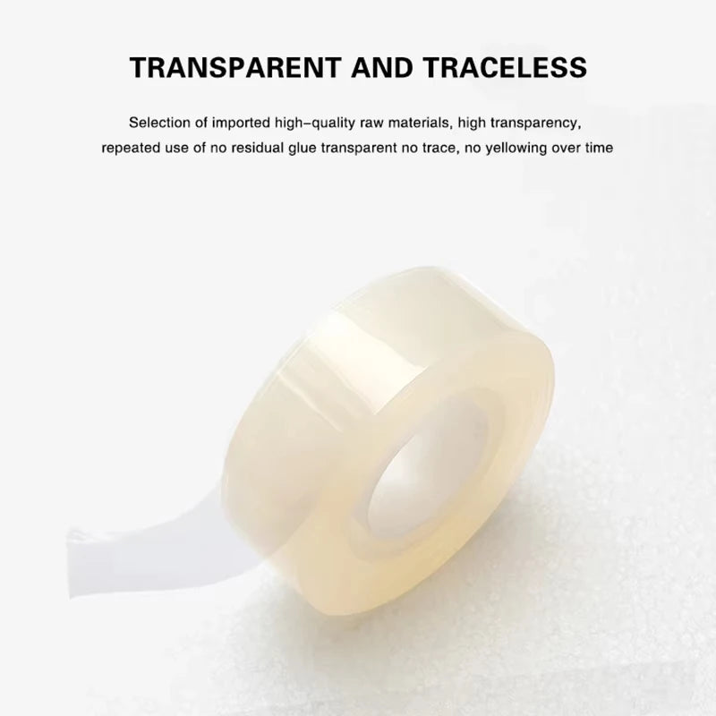 3M 600 Advanced Transparent Tapes 12.7/19mm X 32.9M Traceless Pack Tape Packing Adhesive Tape for Industrial Adhesion Detection