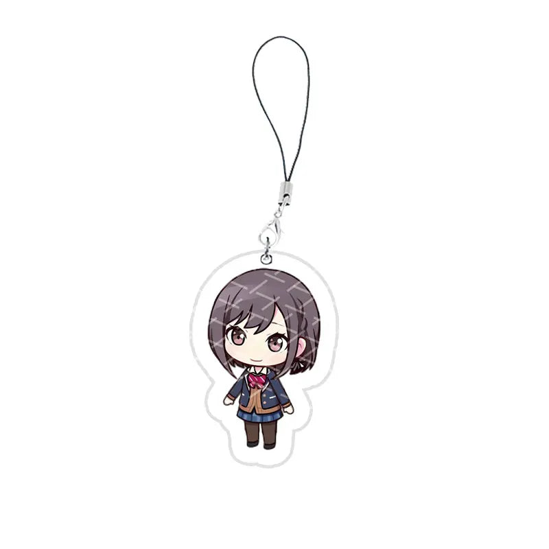 Anime Project Sekai Colorful Stage Mobile Phone Charms Acrylic PJSK Small Pendant Kusanagi Nene Len Rin Phone Chain Keychain