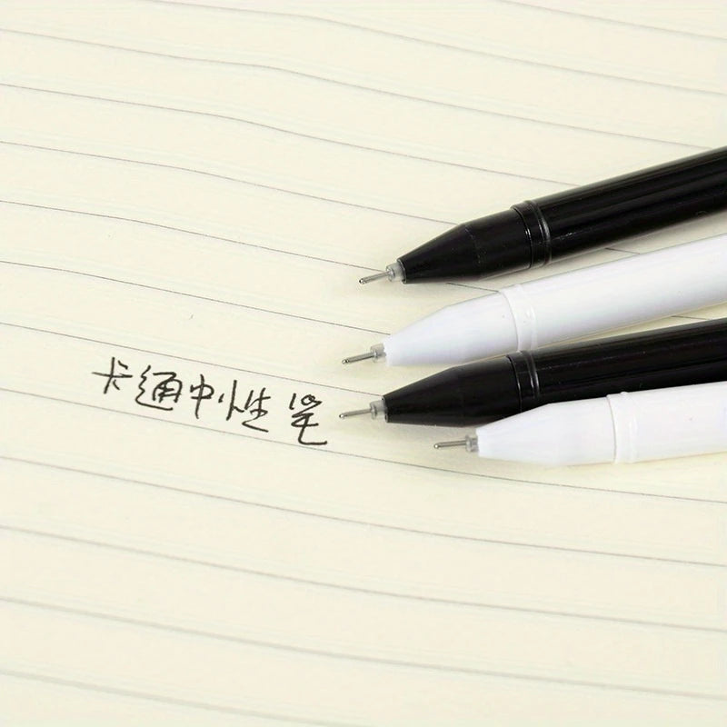 10pcs Kawaii Cat Paw Gel Pens, 0.5mm Ink Smooth Writing Pens, Cute Signature Pens for School, Office & Journaling, Random Styles
