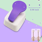 diy Earring Hole Puncher Earring Card Hole Punch Scrapbooking Paper Punch Earring Card Punch Hole Puncher DIY Punching Machine
