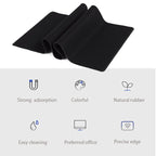 Samurai Warrior Mouse Pad Gamer Computer Accessories Keyboard Table Mat Black Mousepad Company Gaming Laptop Desk Accessory Pc