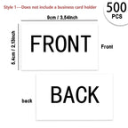 200pcs, Custom Business Cards/Cards, Desktop Business Cards, Thank You Cards, Waterproof Surface