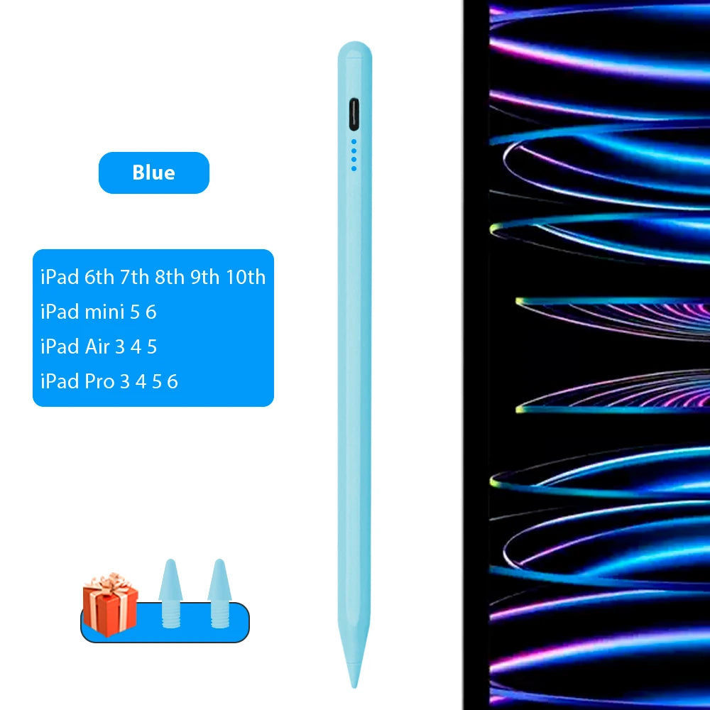 For Apple Ipad 6 7 8 9 10 Mini 5 6 Air 3 4 5 Pro 3 4 5 6 Stylus for Apple Pencil With Palm Rejection for iPad Pencil with Nibs