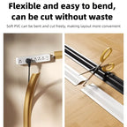 Cable Cover for Flooring Pvc Wires, Covers Wires on the Floor, Soft Floor Cable Cover, Hide Floor Cables, Cable Management Cable Protector