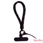 Phone Lanyard Wrist Strap Woven Phone Lanyard Creative Keychain Hanging Rope Anti-lost Security Wristband Universal Short Rope