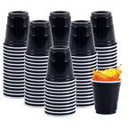 50pcs Mini Plastic Disposable Cups Drinking Cups Wine Cup for Celebration Bachelorette Party Events Wedding Birthday Supplies