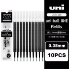 New Uni uniball Zento Flow Metal Rollerball Pen Aluminum Grip Gel Pens 0.5mm Water-Based Black Ink Ultra Smooth Writing Japan