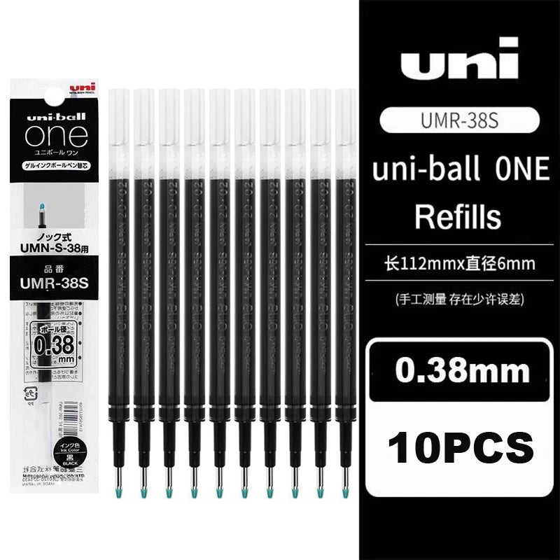 New Uni uniball Zento Flow Metal Rollerball Pen Aluminum Grip Gel Pens 0.5mm Water-Based Black Ink Ultra Smooth Writing Japan