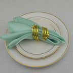 100pcs Satin Napkins For Wedding Party Decor Square 30cm Table Dinner Napkin Restaurant Supplies Christmas Birthday Tea Towels
