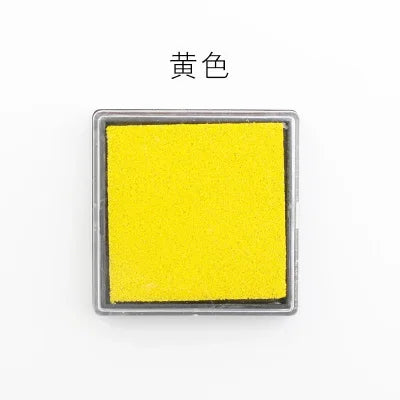 15 Colors Cute Inkpad Craft Oil Based DIY Ink Pads for Rubber Stamps Fabric Scrapbook Wedding Decor Fingerprint Stamp Pad