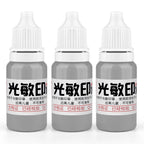 10ml Blue Red Black Ink Textile Clothes Ink Special Ink For Students Kids Name Stamp Printing On Clothing Waterproof Not Fade
