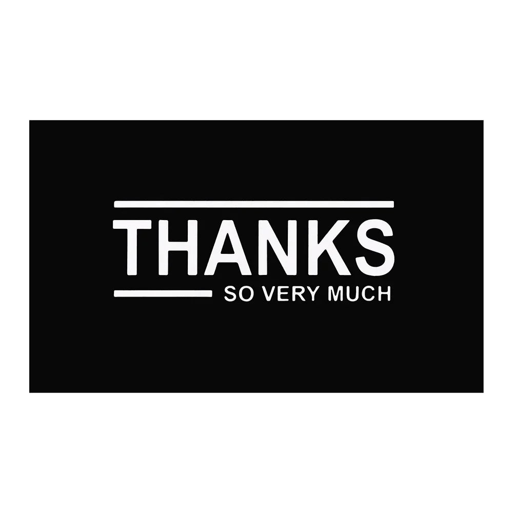 50 Pcs Thank You For Supporting My Small Business Reflective Laser Appreciate Cards Greeting Postcard For Online Retail Shopping