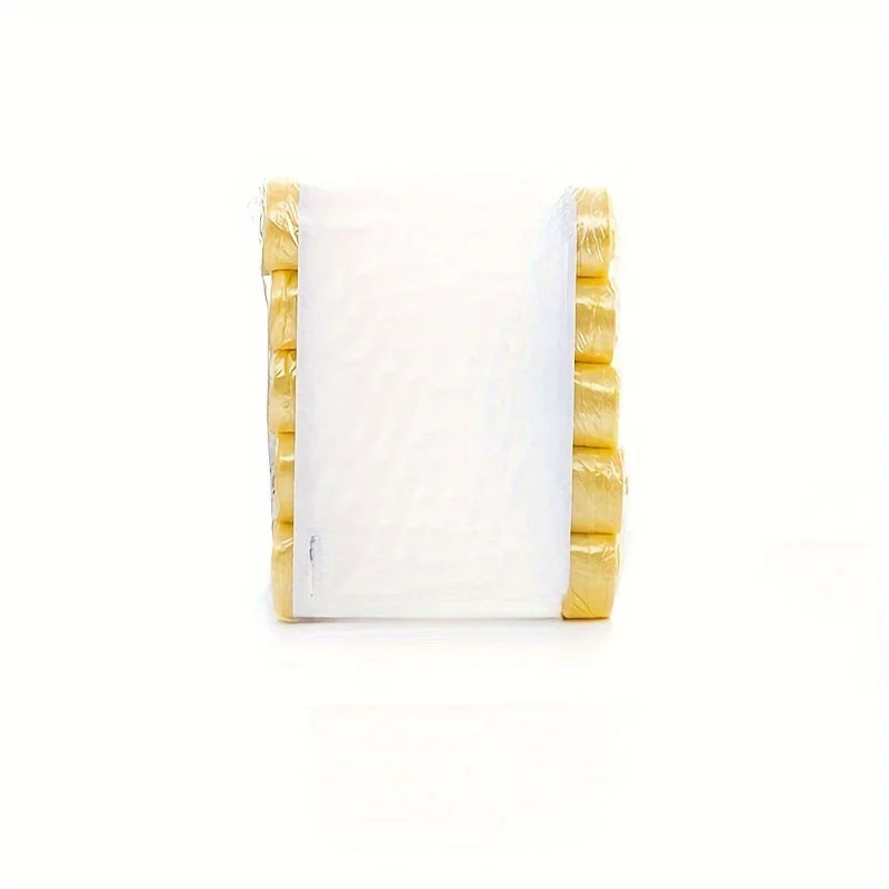 5 Rolls 1 pack 100Pcs Household Disposable Trash Pouch Kitchen Storage Garbage Bags Cleaning Waste Bag Plastic Bag