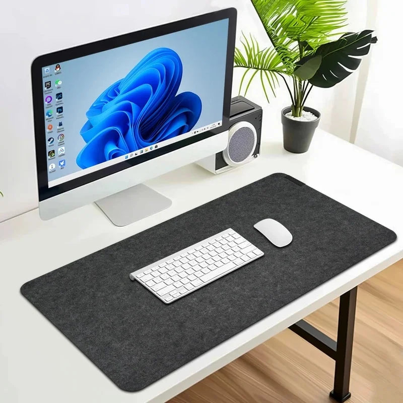 Extended Large Desk Mat XXL, Waterproof Non-Slip Rubber Mouse & Keyboard Pad, Durable Desk Pad Protector for Office Home Compute