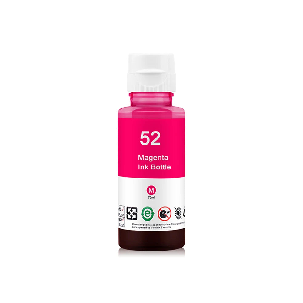 Refill Dye Ink for hp GT51 GT52 GT53 GT5810 GT5820 For HP Smart Tank 450 455 500 510 515 516 519 530 559 570 610 615 651 printer