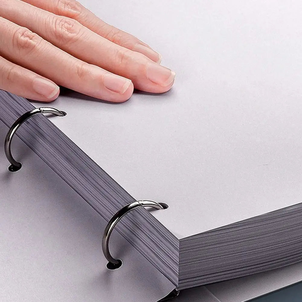 Multifunctional PP Storage Booklet Loose Leaf A4/A5/B5 Binder Family ID Storage Bag Dustproof Photo Album School