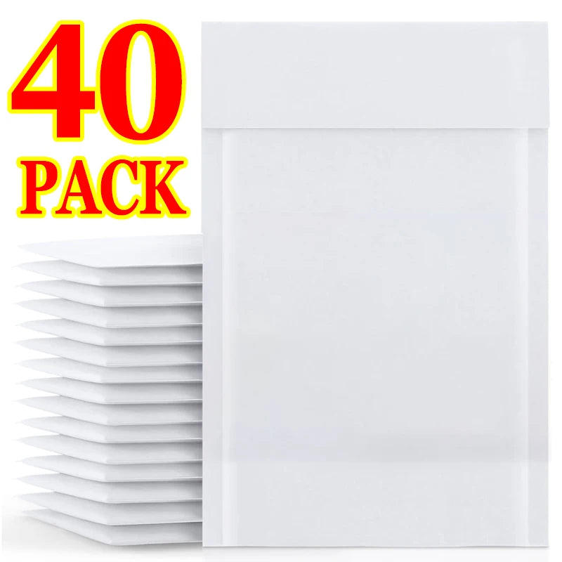 Kraft Bubble Mailers Self-Seal Mailing Envelopes Bubble Padded Mailer Package Shipping Bags for Card Jewelry Electronic Products
