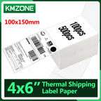 4x6 Thermal Labels for Shipping Label Printer 100pcs 500PCS White Mailing Labels 4x6 Direct Thermal Labels Fanfold BPA Free