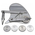 Vintage Precision Ruling Pen Set Interchangeable Wheels Comfortable Handheld Shape Drawing Tool Four Specifications