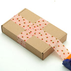 1pc 4.5cm X 100meters Strawberry Packing Adhesive Tape for Packaging Shipping Warp Sealing Plastic Tape Wholesale Supplies