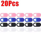 Webcam Cover Shutter Magnet Slider Plastic Camera Cover for iPad Tablet Web Laptop Pc Camera Mobile Phone Lenses Privacy Sticker