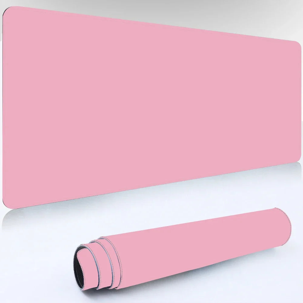 White Large Mouse Pad Carpet Simple Mat 900x400 Pc Gamer Gaming Cushion Deskmat Xxl Big Computer Table Accessories Mausepad