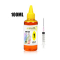 100ml Universal Dye Ink BK C M Y Kit Compatible For HP Canon Epson Brother Deskjet Inkjet Printer Tank Cartridges CISS