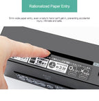 Low-Power Battery Electric Paper Shredder for Office And Household Mini Convenient Document Miniature Long Strip Shredder