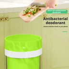 100PCS/Roll Drawstring Trash Bags Tear-Free,Leakproof,Heavy Duty,Strong Garbage Can Liners for Home Household Use