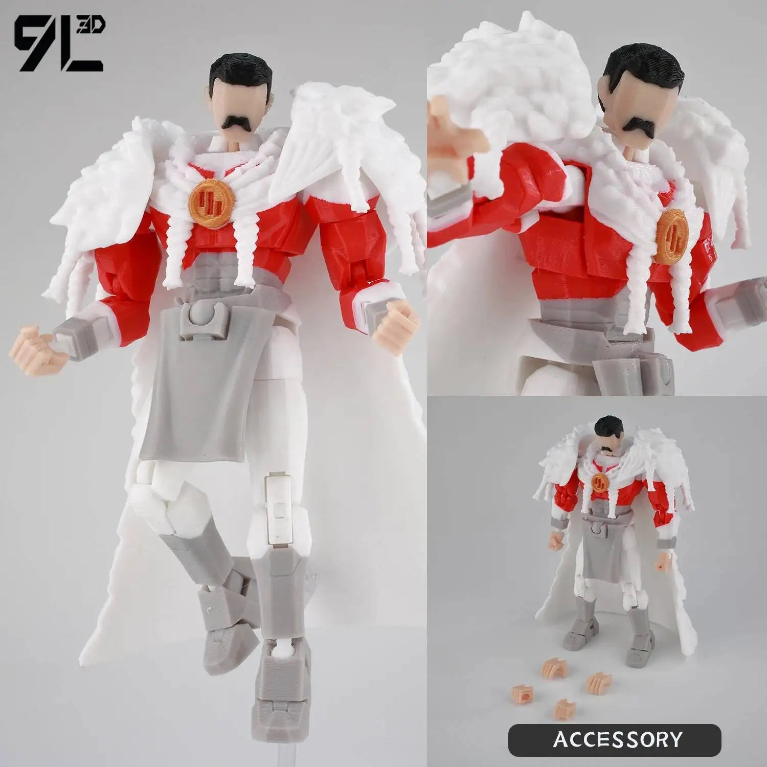 9L3D Printe Dummy13 T13 Unbeatable Mark Grayson Bulletproof Mark Grayson Action Figure Anime Collectible Model Toy For Kids Gift