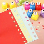 10/20pcs Mini embossing punch, handmade paper cutting punch, suitable for DIY paper card greeting card birthday card making