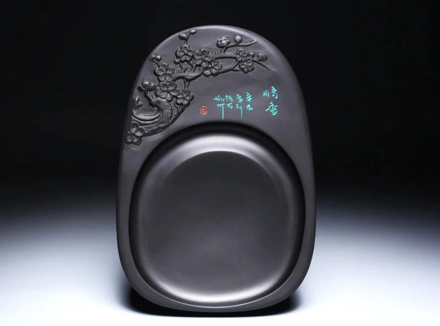 Exquisite Traditional Portable Lightweight Calligraphy Inkstones Huizhou Ink Slabs Perfect for Brush Writing Students Inkstone