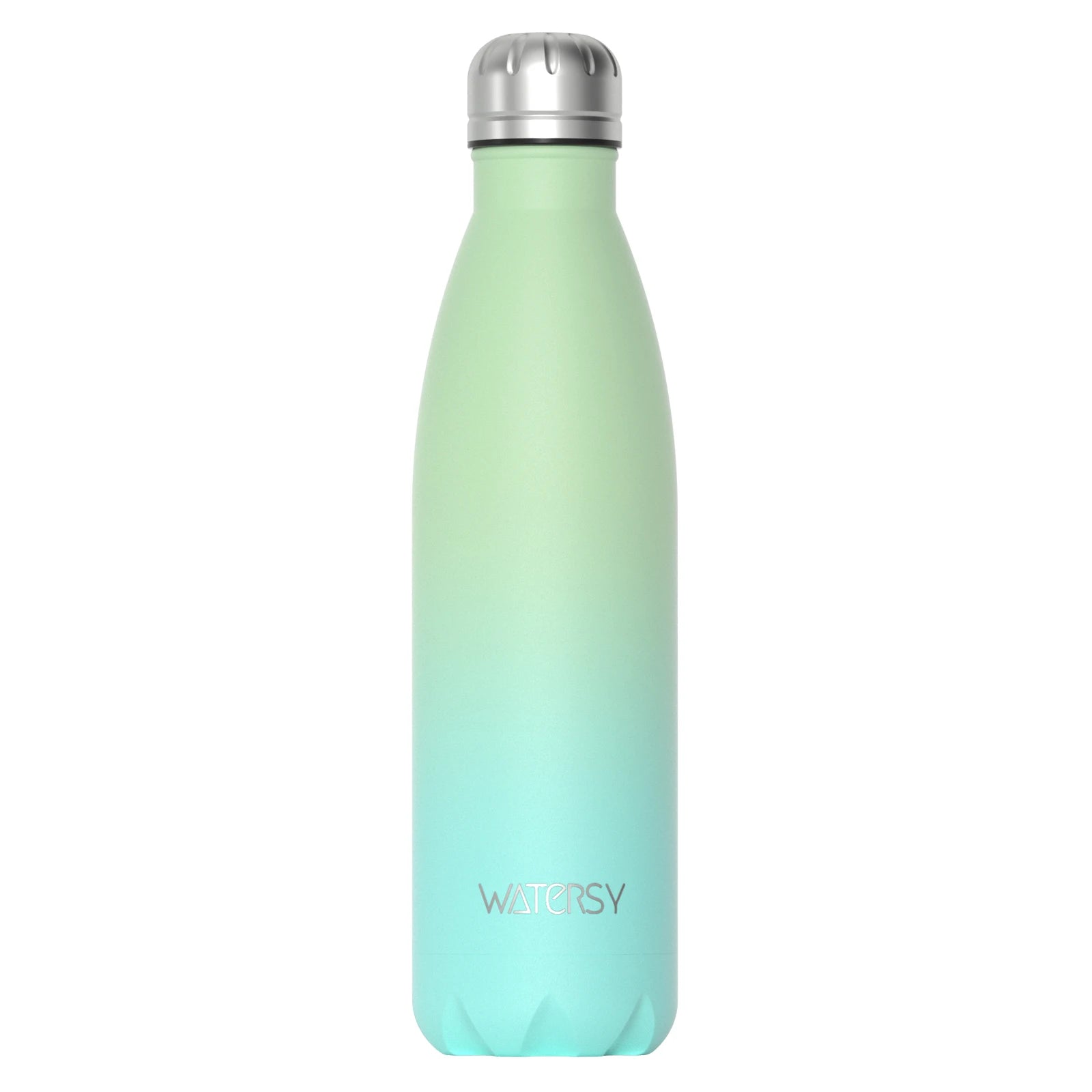 WATERSY 500ml Stainless Steel Water Bottle Insulated Vacuum Flask Double Wall Thermal Cup Keep Cold Hot Sports Kettle