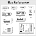 4" x 2.5" Affordabel Direct Thermal Labels 102x64mm 620 label per roll water oil alcohol resistance for shipping use