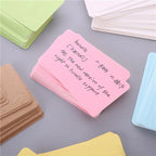 100/page Kraft Paper Cards Blank Business Card Message "Thank You" Cards Wedding Party Label Bookmark Learning Card &Invitations