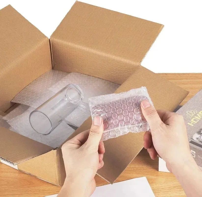 Transparent Bubble Mailers Self-sealing Plastic Shockproof Shipping Bag Self-adhesive Bubble Foam Packing Bags Cushioning Bag