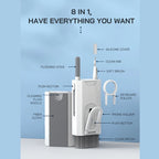 8 In 1 Cleaning Kit Keyboard Cleaner For AirPods Camera Phone Cleaning Tool Keycap Puller Set Screen Brush Earphone Cleaning Pen