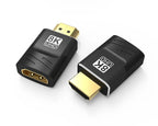 HDMI Extender 8K 60Hz 4K 120Hz Female to Female Connector HDMI 2.1 Cable Extension Converter HDMI-Compatible Adapter Coupler