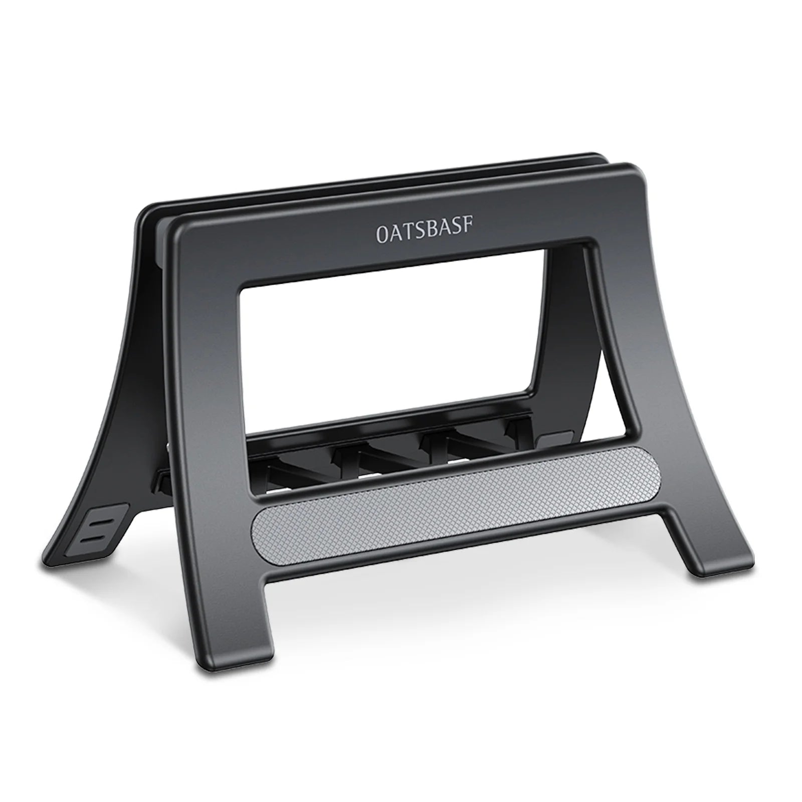 OATSBASF Vertical Laptop Stand Holder For MacBook Air Pro Xiaomi Tablet Gravity Notebook Stand ABS Laptop Support Desktop Holder