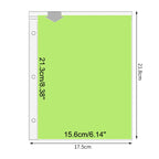 A5 3 Ring PU Leather Binder Kpop Photo Album Refill Pocket 1/2/4/6 3 Inch Photocard Sleeves PVC Free Postcard Collect Book Retro